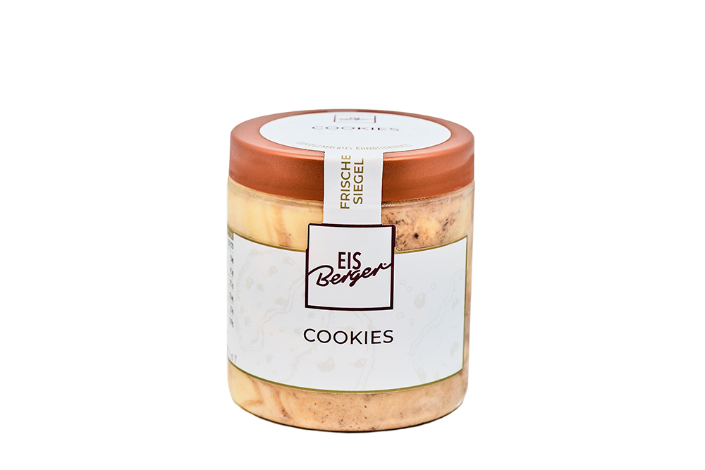 EisBerger Cookies – aktuelle Verpackung