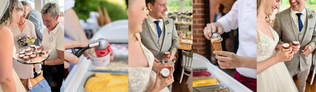 EisBerger bei einer Hochzeit