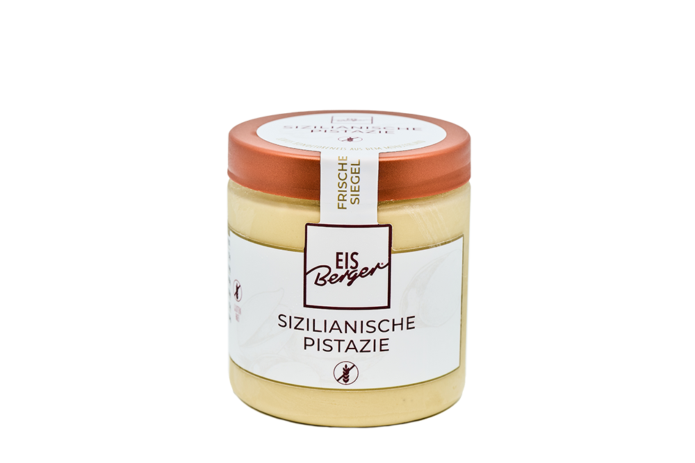 EisBerger Sizilianische Pistazie – aktuelle Verpackung